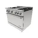 Estufa Combinada con 4 Quemadores y Plancha CG-41P DRAGO