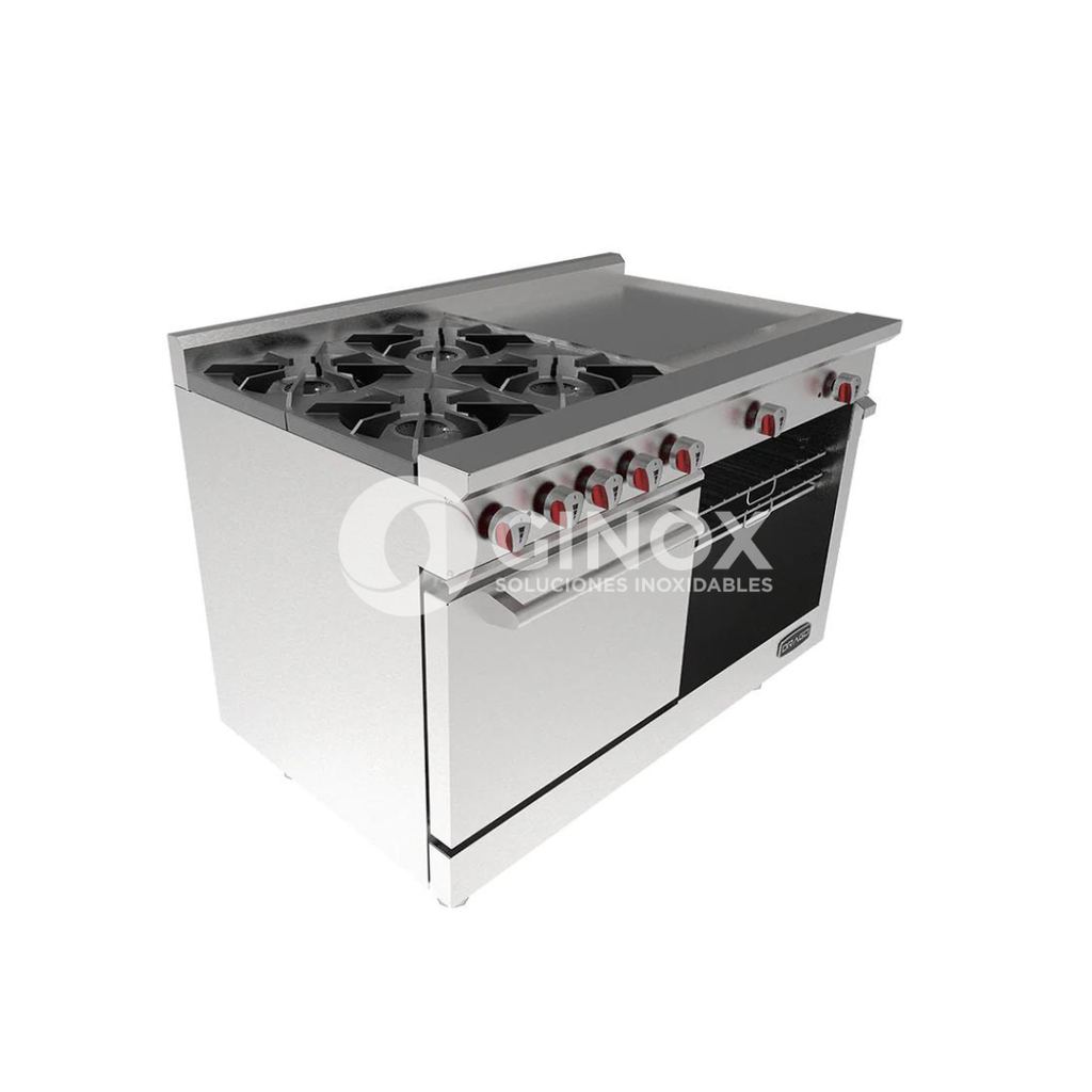 [102903] Estufa Combinada con 4 Quemadores, Horno y Plancha CG-41PD DRAGO
