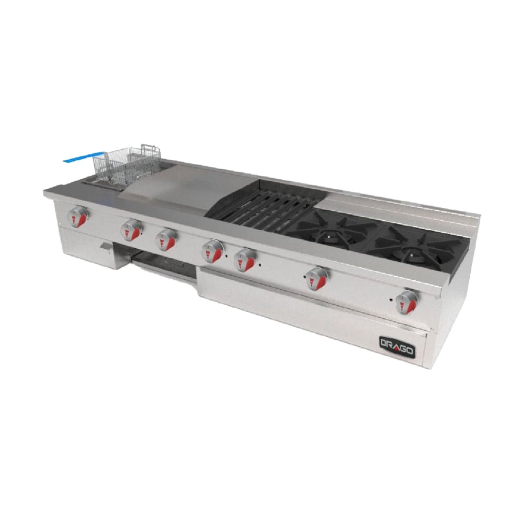 [102907] Estufa Múltiple de mesa UNIVERSAL-UDM SLIM DRAGO