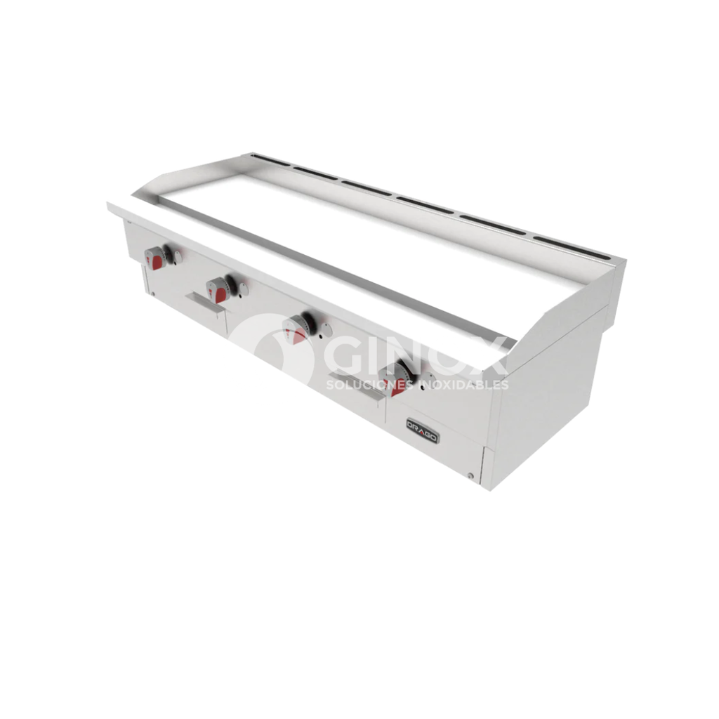[102912] Plancha con 4 Quemadores PG-4 SLIM DRAGO