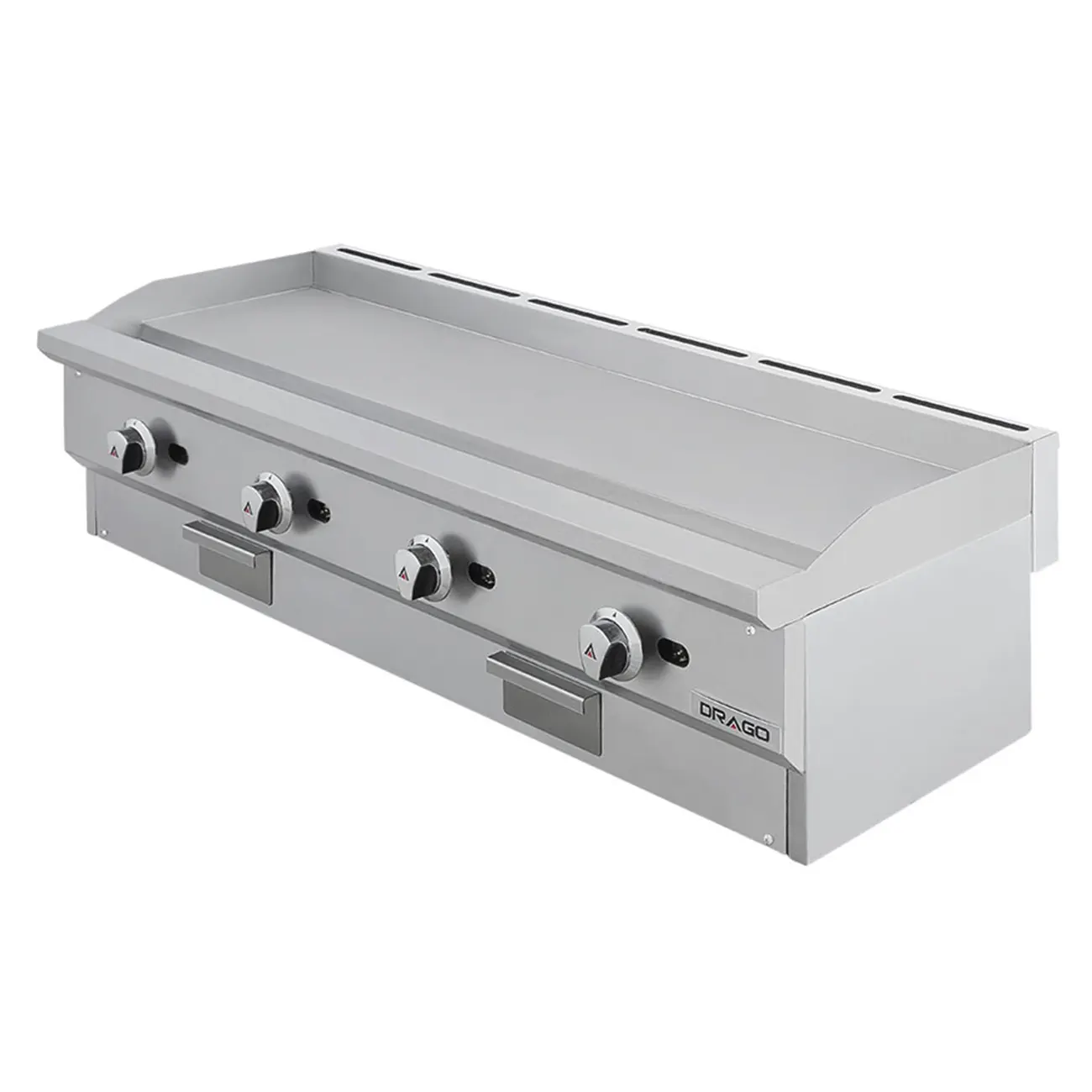 Plancha con 4 Quemadores PG-4 SLIM DRAGO