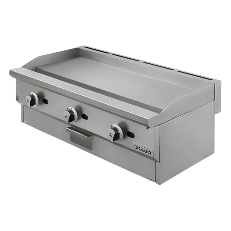[102913] Plancha con 3 Quemadores PG-3 SLIM DRAGO