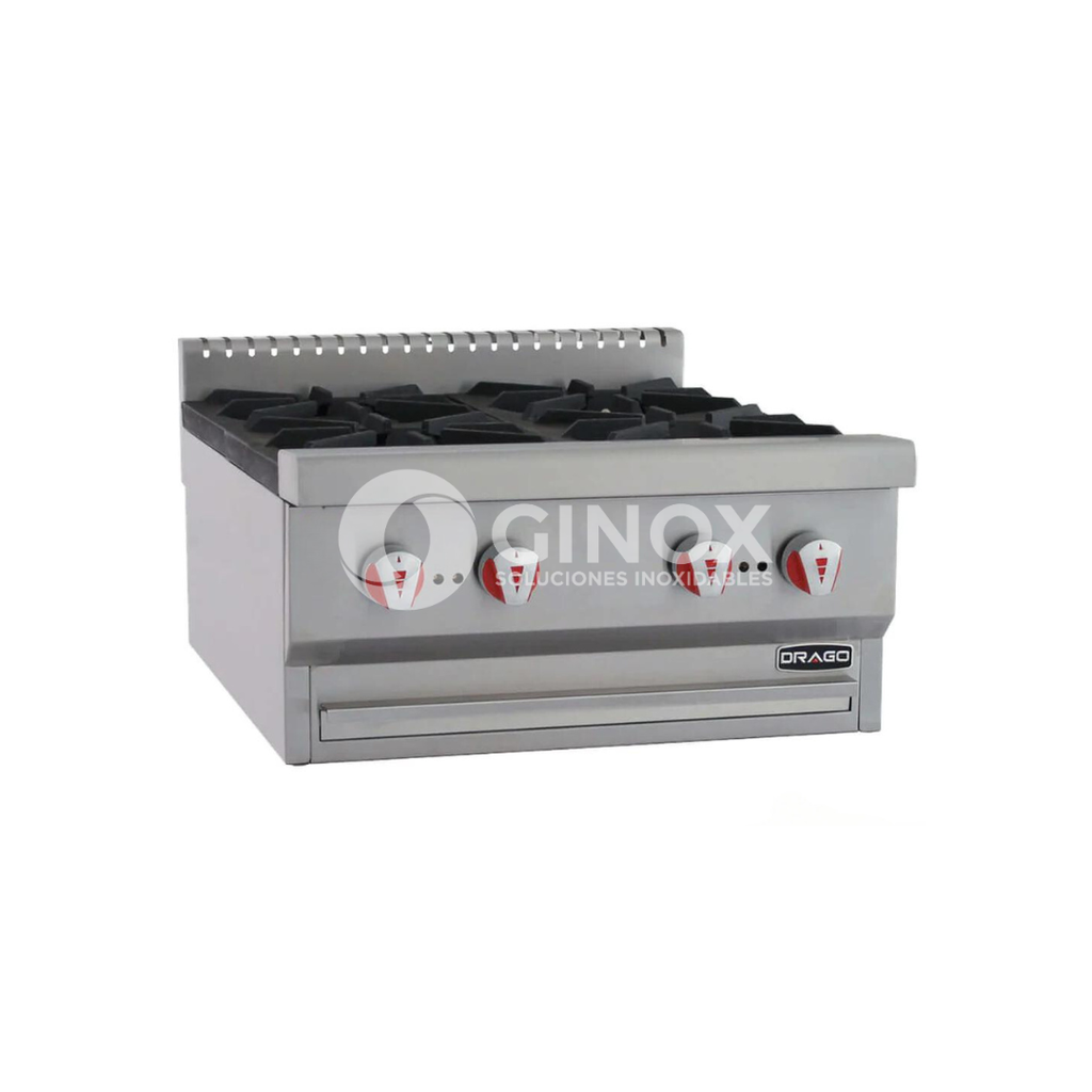 [102916] Parrilla con 4 Quemadores CG-40 DRAGO