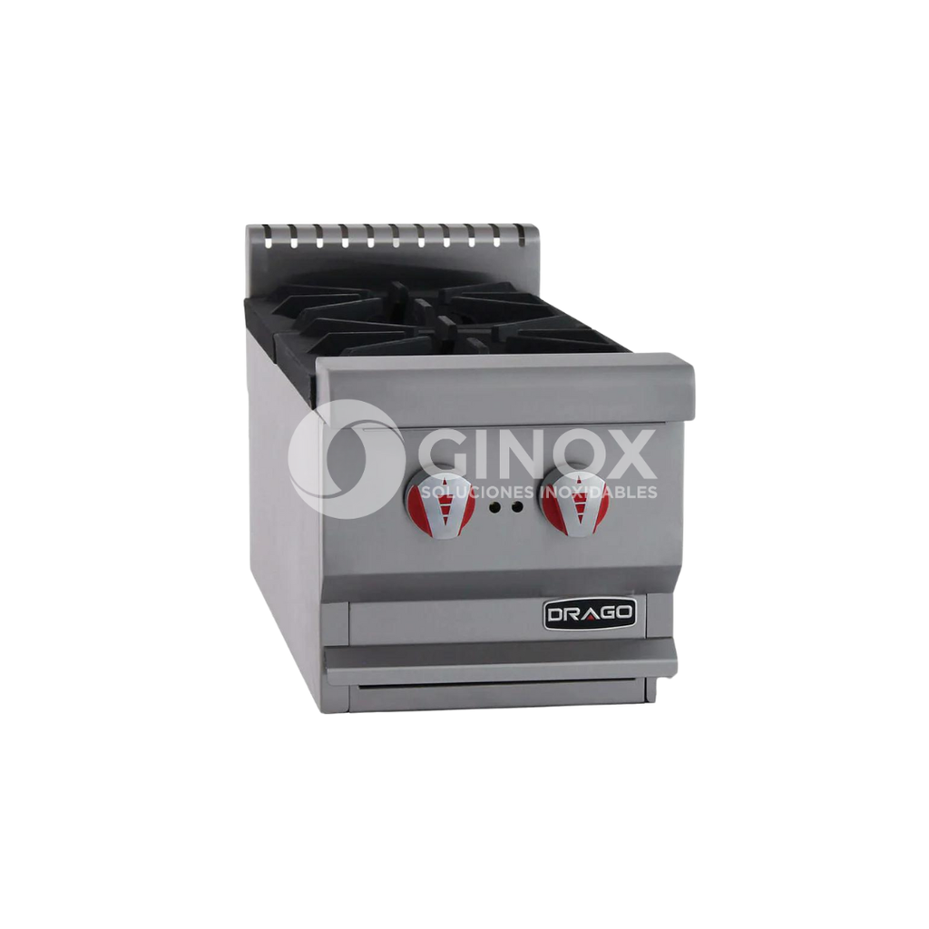 [102917] Parrilla con 2 Quemadores CG-20 DRAGO