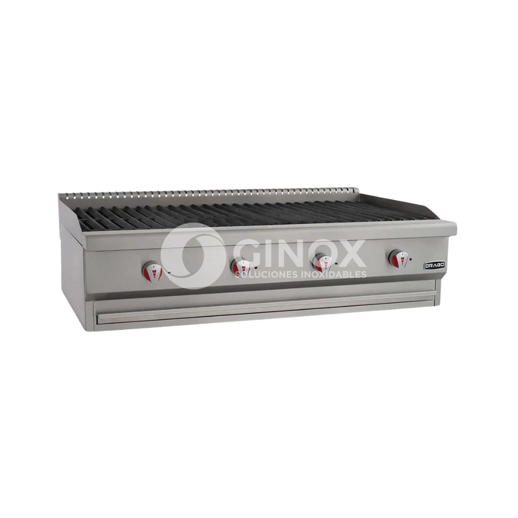 [102921] Asador Radiante a Gas con 4 Quemadores AG-4V-R DRAGO
