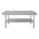 Banco de Acero Inoxidable 48" BD-2648 DRAGO para PG-4, CG-40PD, AG-4V-R