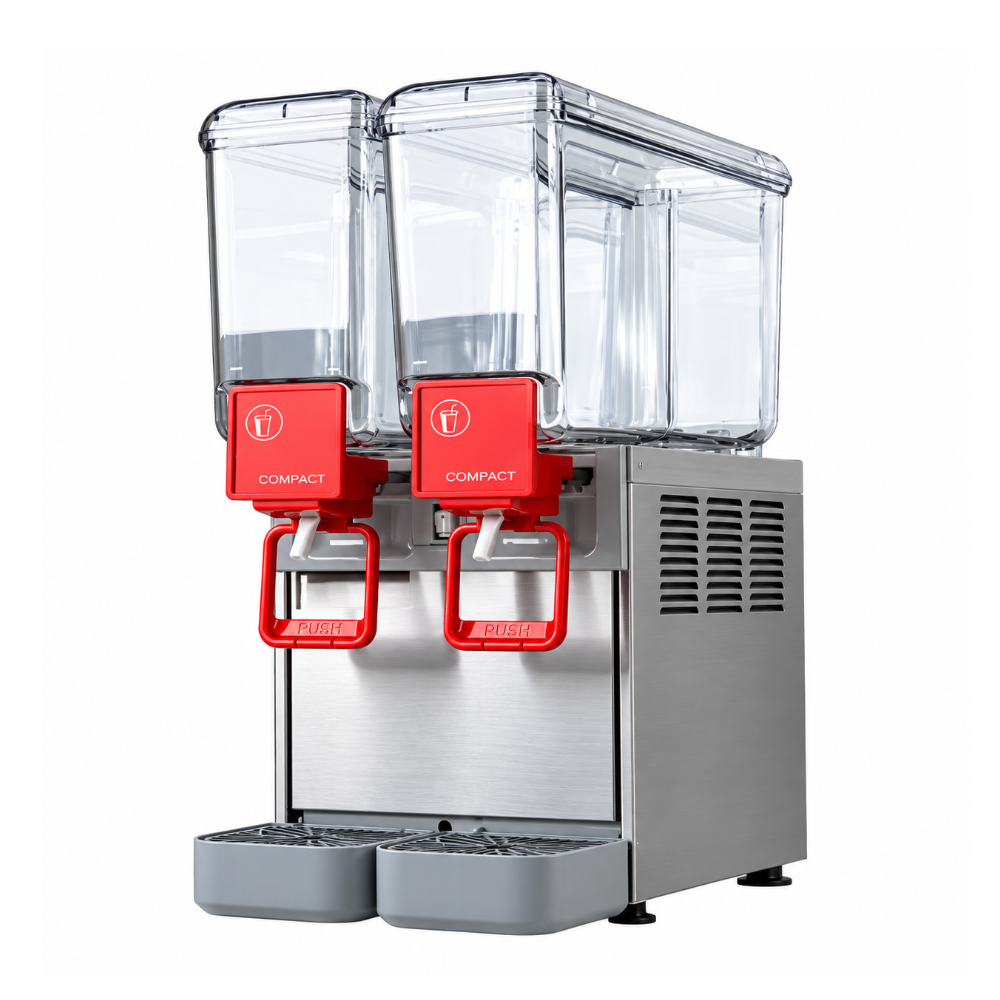 [103005] Enfriador y Despachador de Bebidas 2 Tazones 20 Litros D20-2 UGOLINI