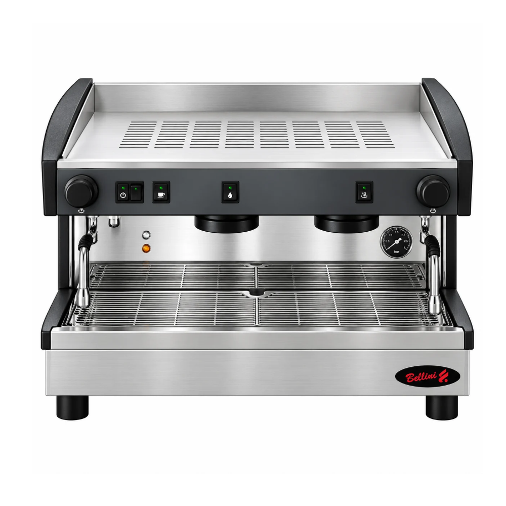 Cafetera Semiautomática 2 Grupos 2 Salidas de Vapor MS100 BELLINI