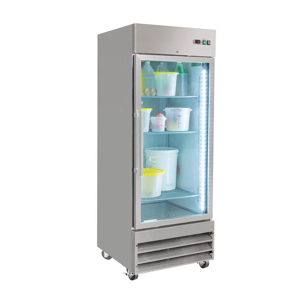 Refrigerador 1 Puerta Cristal RV-1PC-SS-01 ICEHAUS