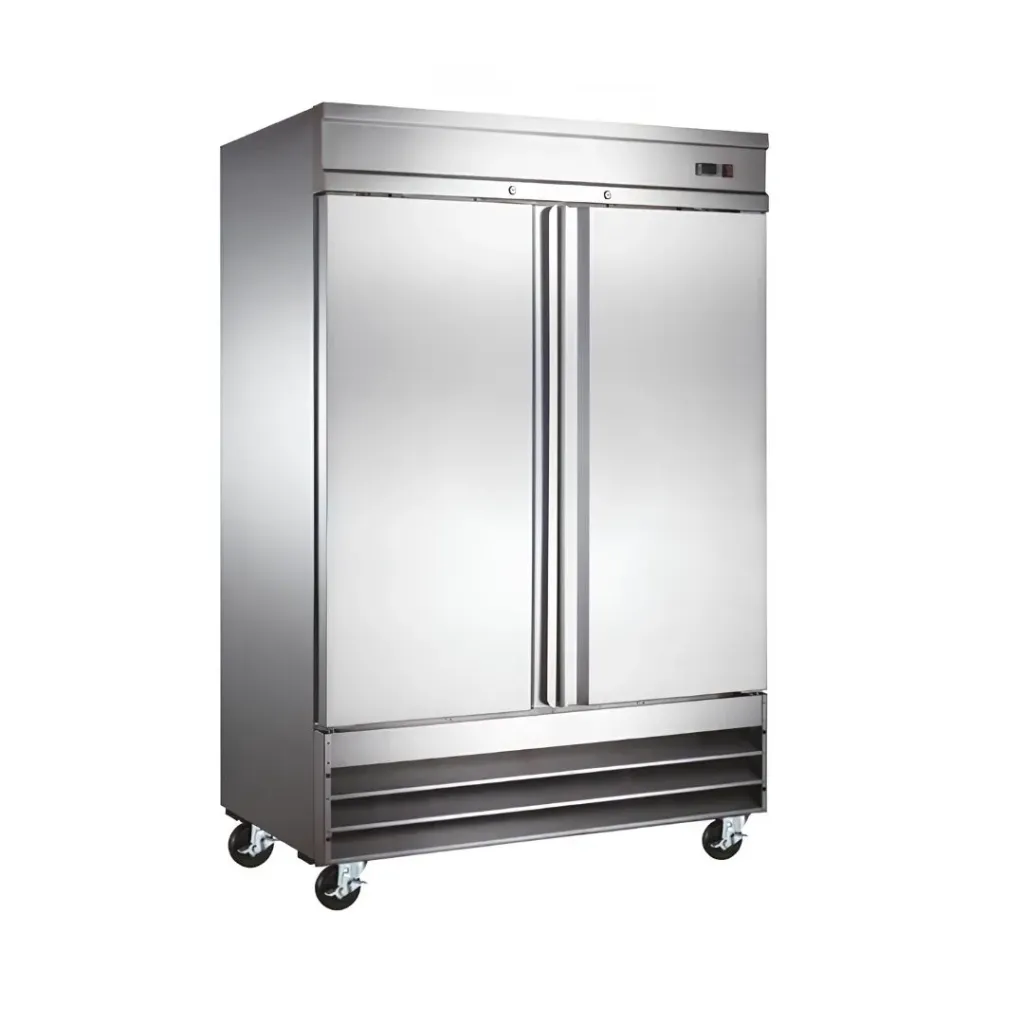 [103029] Congelador 2 Puertas Sólidas CV-2PS-SS-01 ICEHAUS