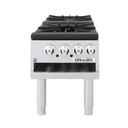 Estufón 2 Secciones Vertical Gas Propano GPFO-02-VSH DRAGO
