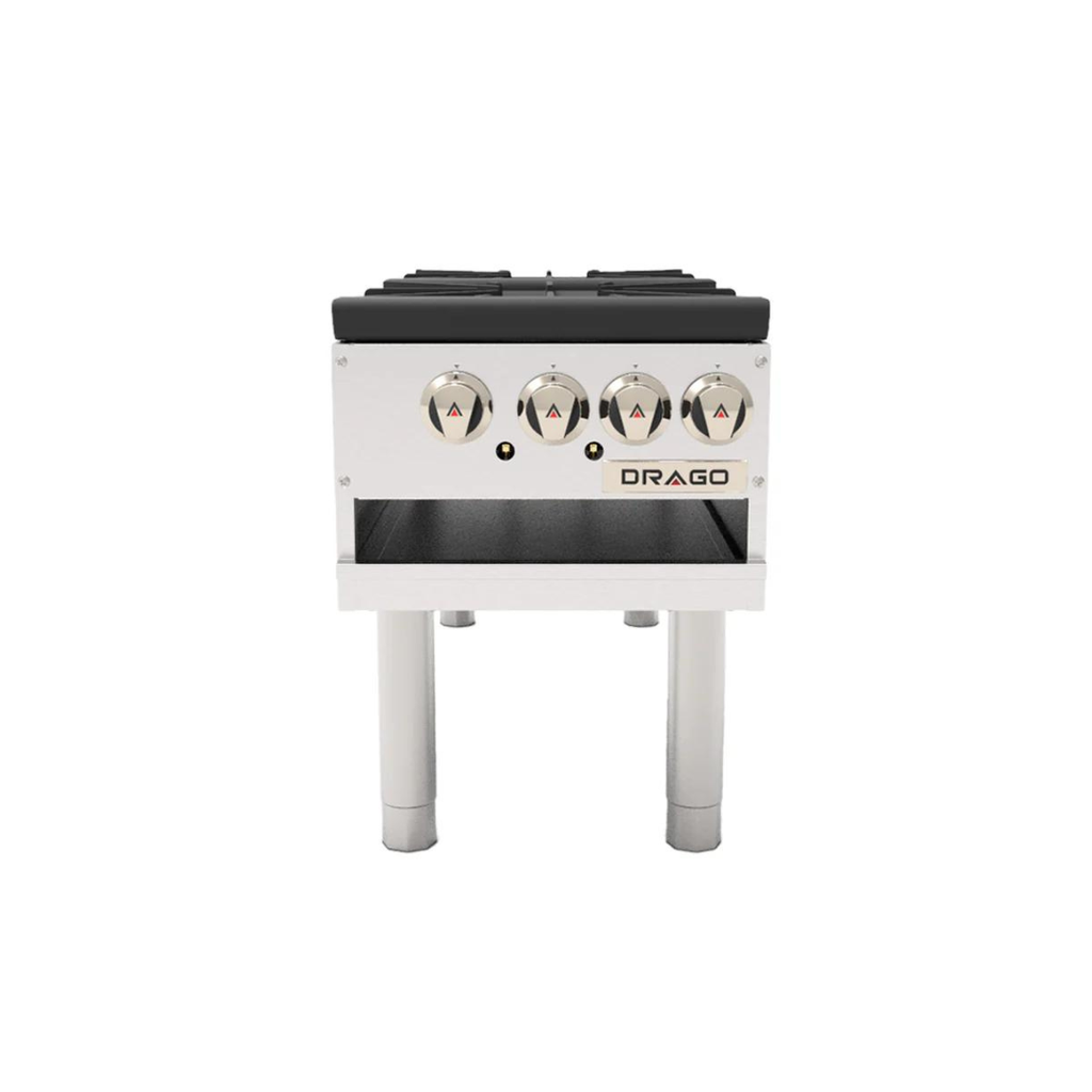 [103154] Estufón 2 Secciones Vertical Gas Natural GNFO-02-VSH DRAGO