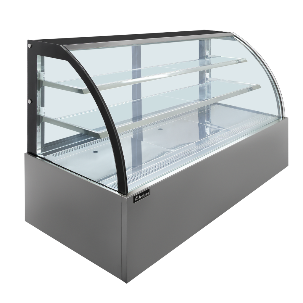 [103193] Vitrina Pastelera Curva VPC-180 ICEHAUS
