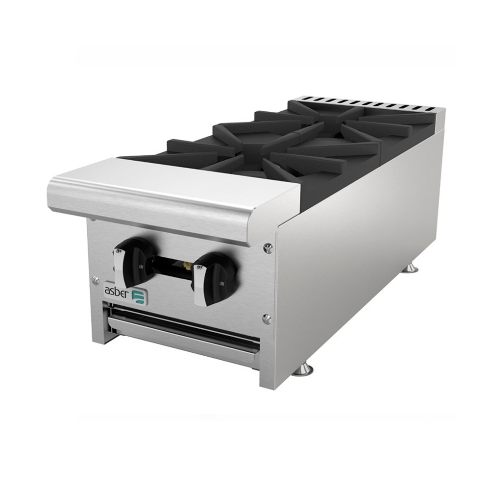 [100014] Parrilla Industrial 2 Quemadores AEHP-2-12 ASBER