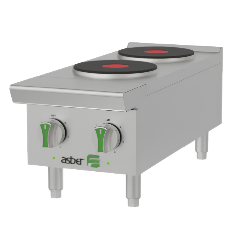 [100014] Parrilla Industrial 2 Quemadores AEHP-2-12 ASBER