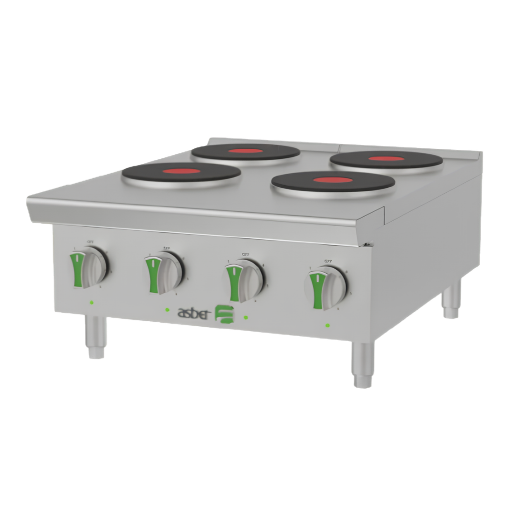 [100015] Parrilla Industrial 4 Quemadores AEHP-4-24 ASBER