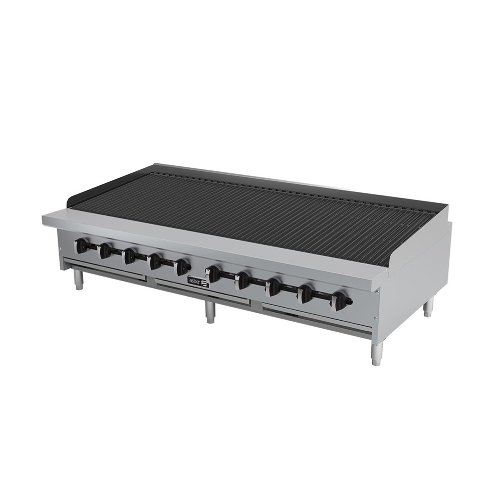 [100024] Asador Industrial a Gas Radiante 60" 10 Quemadores AERB-60 ASBER