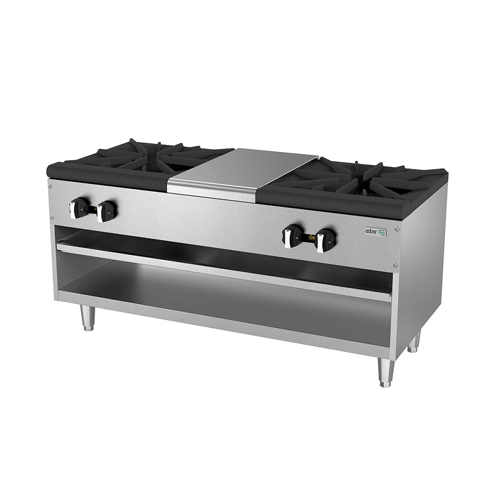 [100043] Estufón Industrial 2 Secciones Quemadores Concéntricos AESP-48-4 ASBER