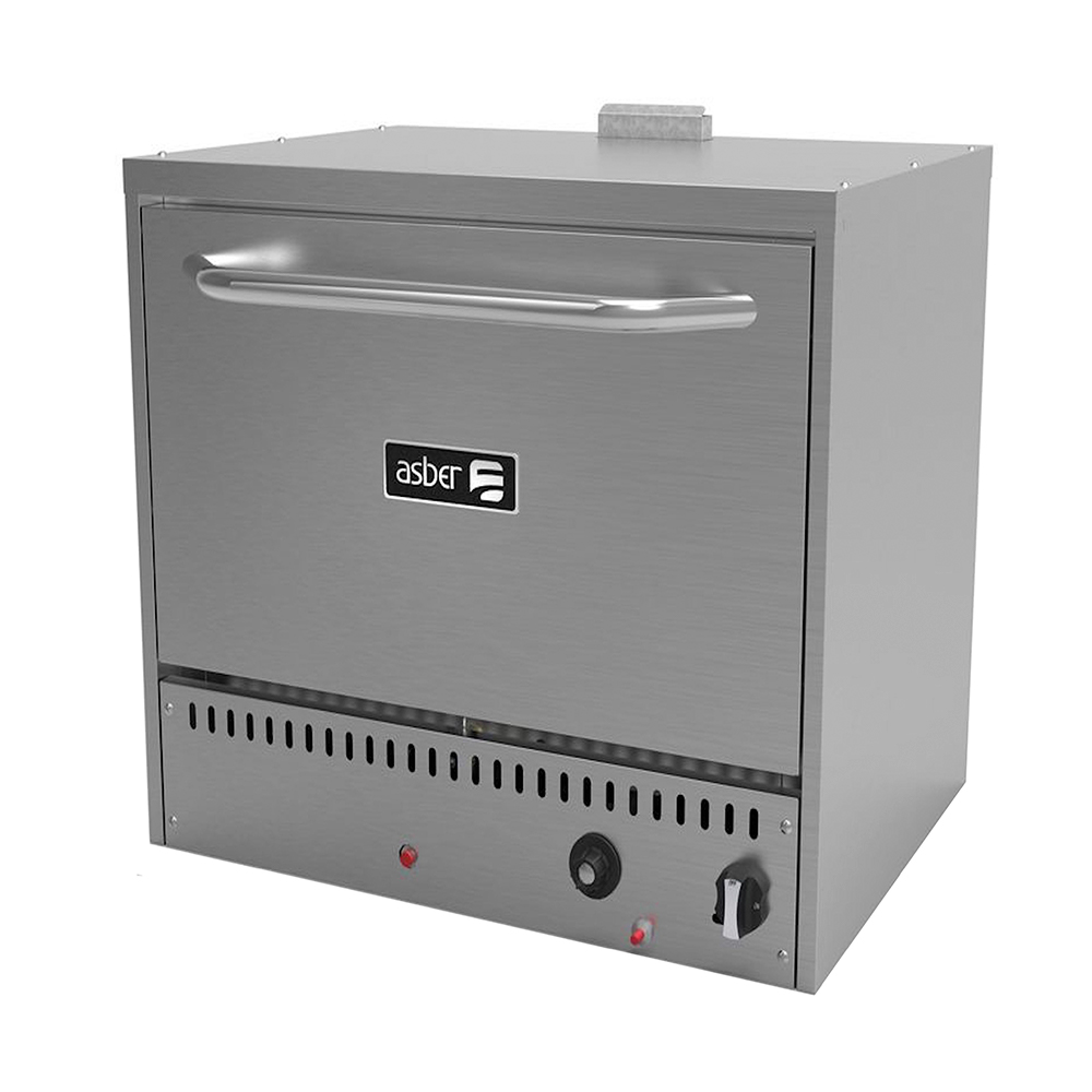 [100057] Horno Para Pizzas 2 Piedras Refractarias y Guia de 3 Posiciones AEPO-24-S ASBER