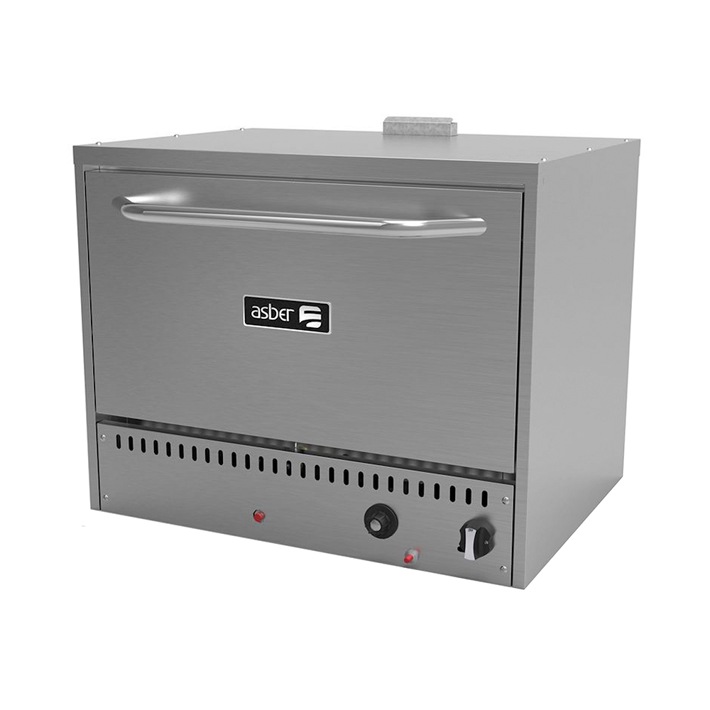 [100059] Horno Para Pizzas 2 Piedras Refractarias y Guia de 3 Posiciones AEPO-36-S ASBER