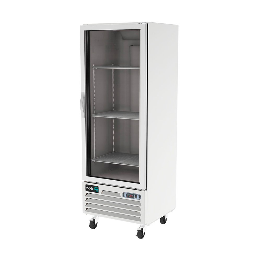 [100089] Refrigerador Industrial 1 Puerta de Cristal 17 Pies ARR-17-G ASBER