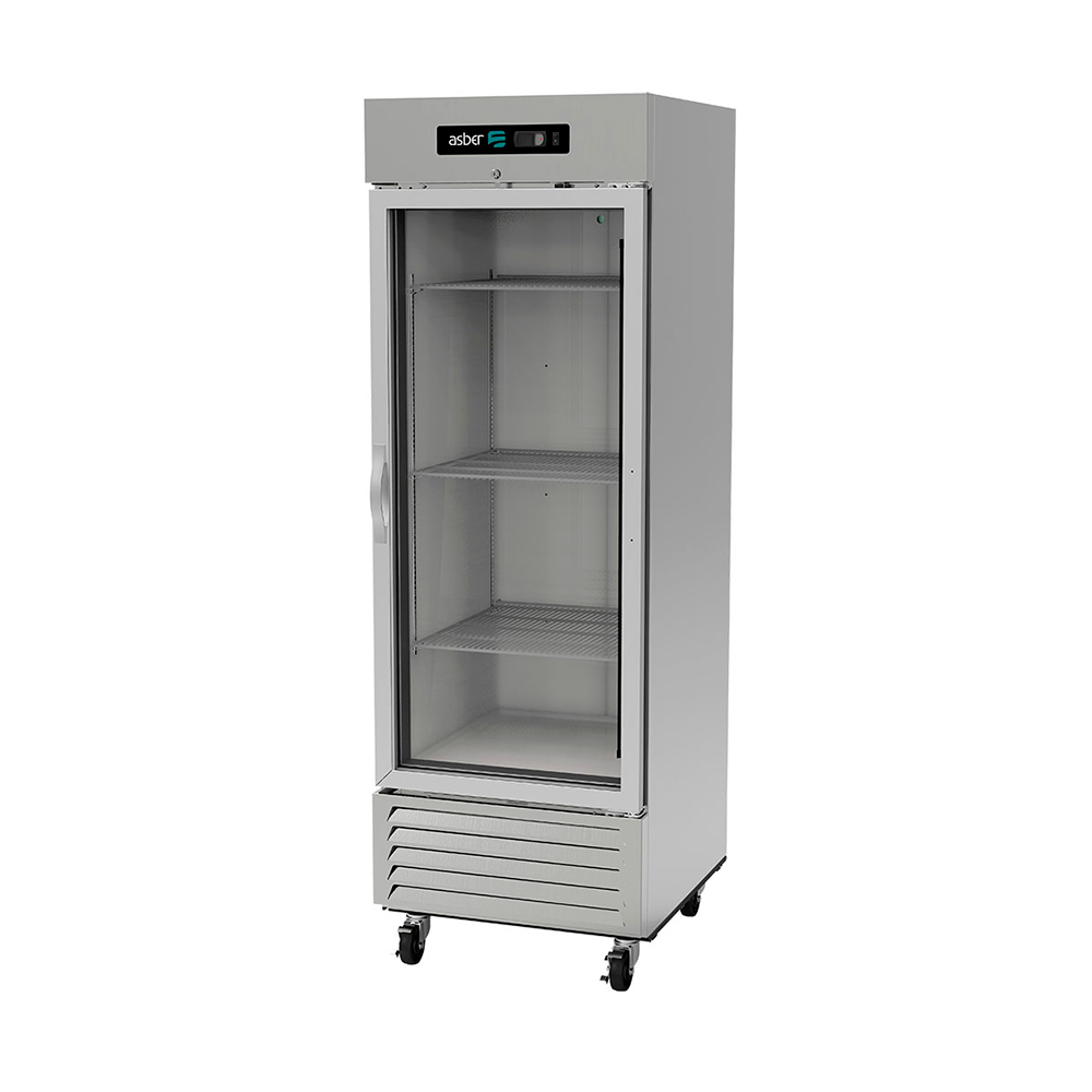 [100090] Refrigerador Industrial 1 Puerta de Cristal ARR-23-G-H ASBER
