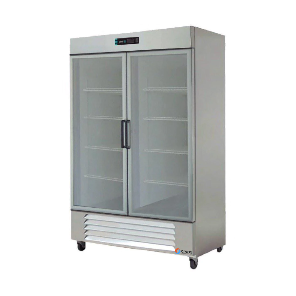 [100091] Refrigerador Industrial 2 Puertas de Cristal 37 Pies ARR-37-G ASBER