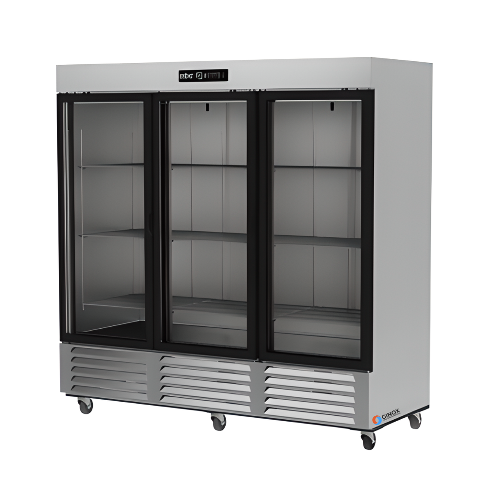 [100093] Refrigerador Industrial 3 Puertas de Cristal 72 Pies ARR-72-G-H ASBER