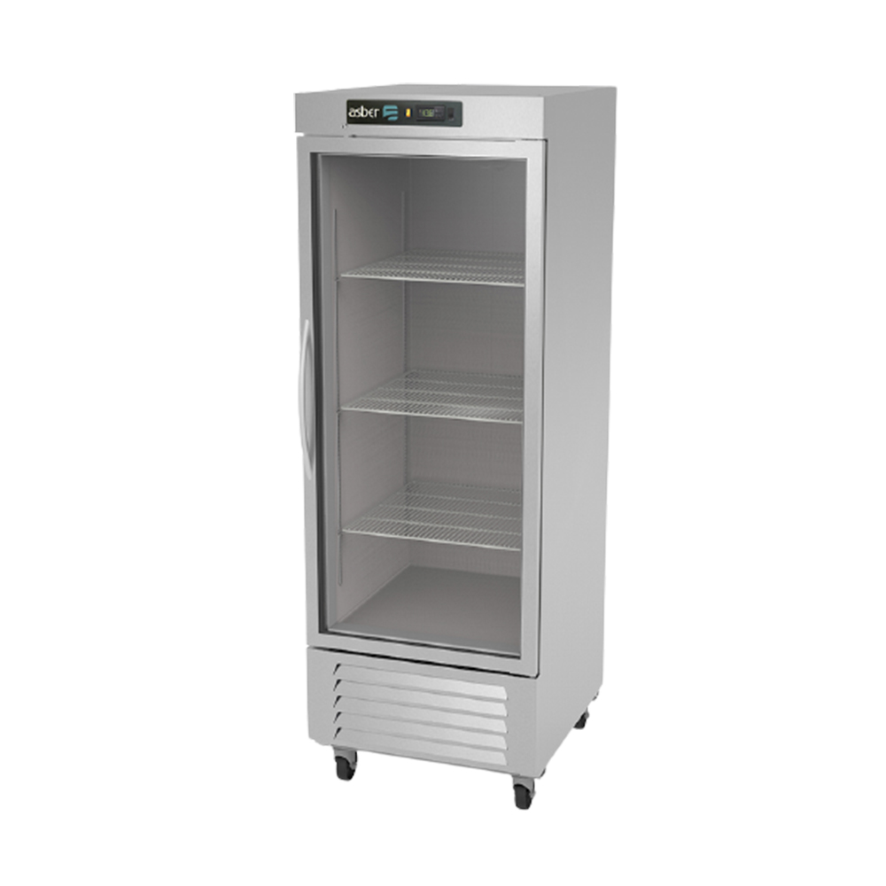 [100099] Congelador Industrial 1 Puerta de Cristal 17 Pies ARF-17-G ASBER