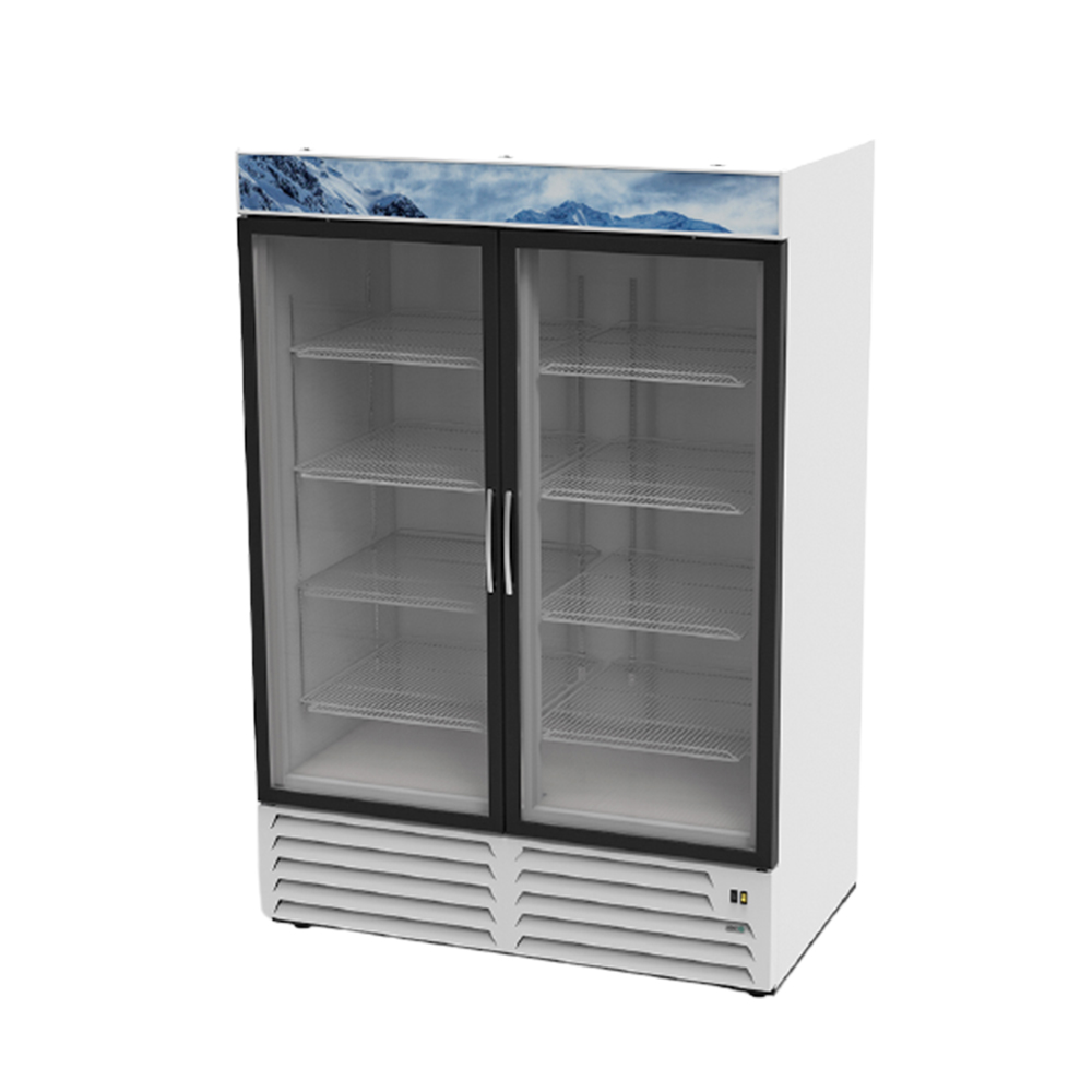 [100105] Refrigerador Comercial 2 Puertas de Cristal 37 Pies ARMD-37 ASBER