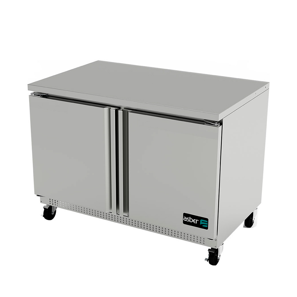 [100127] Mesa Refrigerada Bajo Mostrador 2 Puertas 122 cm AUTR-48 ASBER
