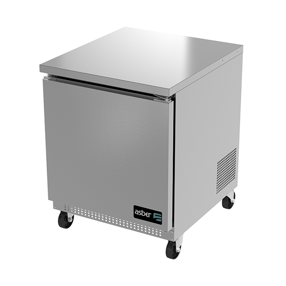 [100130] Mesa Congelador Bajo Mostrador 1 Puerta 69 cm AUTF-27 ASBER