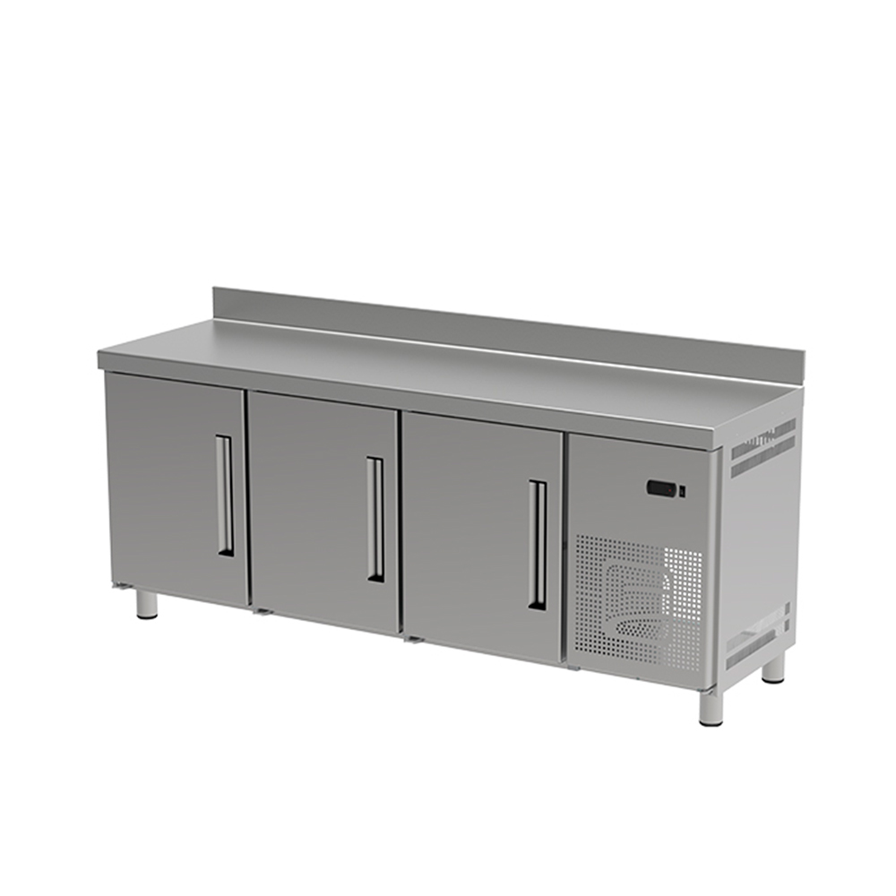 [100134] Mesa Refrigerada de Trabajo 3 Puertas 202 cm ASTR-79 ASBER