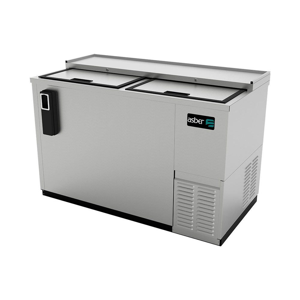 [100202] Refrigerador Botellero Acero Inoxidable 128 cm ADBC-50-S ASBER