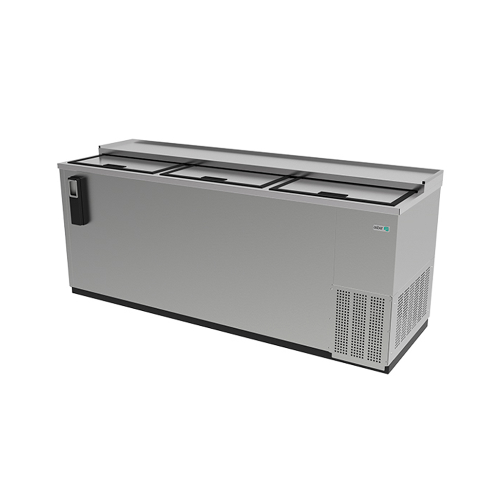 [100204] Refrigerador Botellero Acero Inoxidable 203 cm ADBC-80-S ASBER