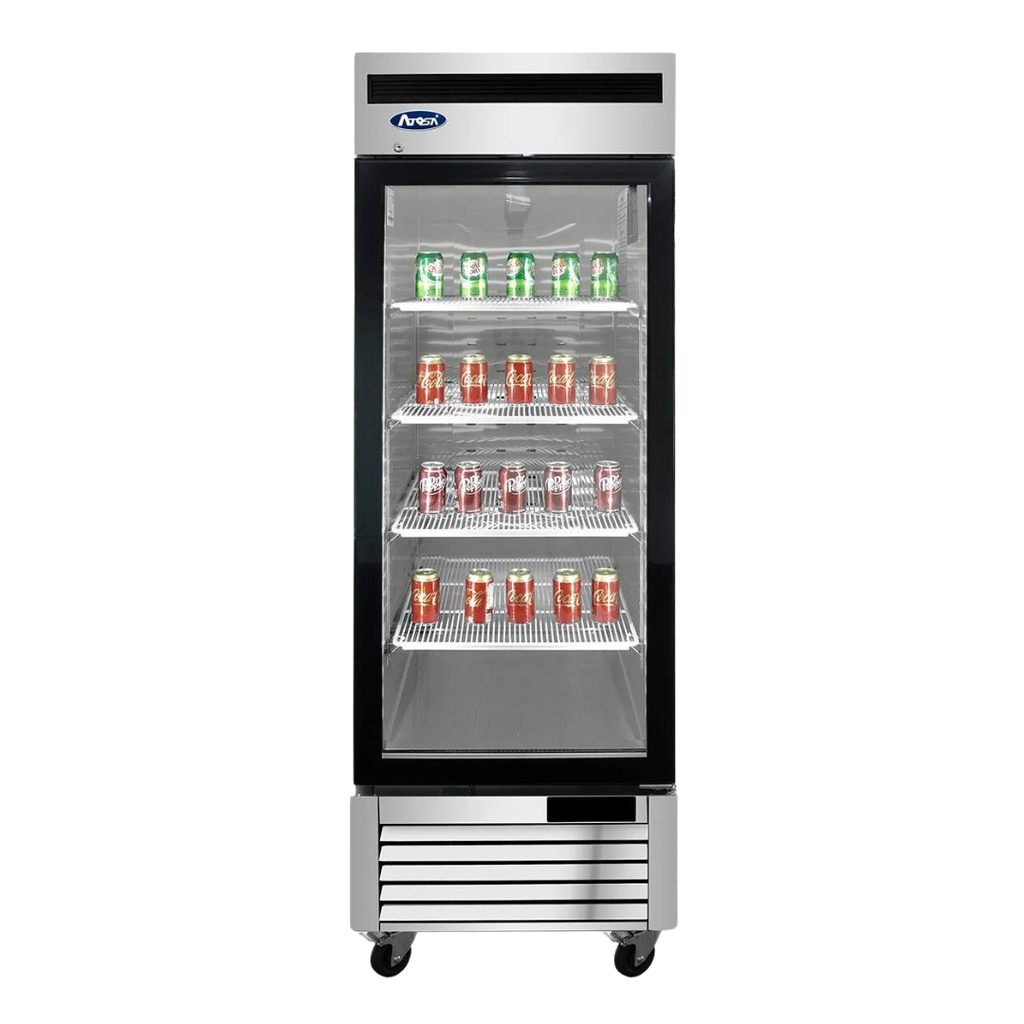 [102209] Congelador vertical, 1 pt cristal, 19.1 pies³ MCF8701GR ATOSA