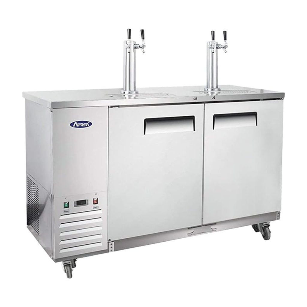 [102219] Enfriador 2 barriles cerveza: 1.4 m MKC58GR ATOSA