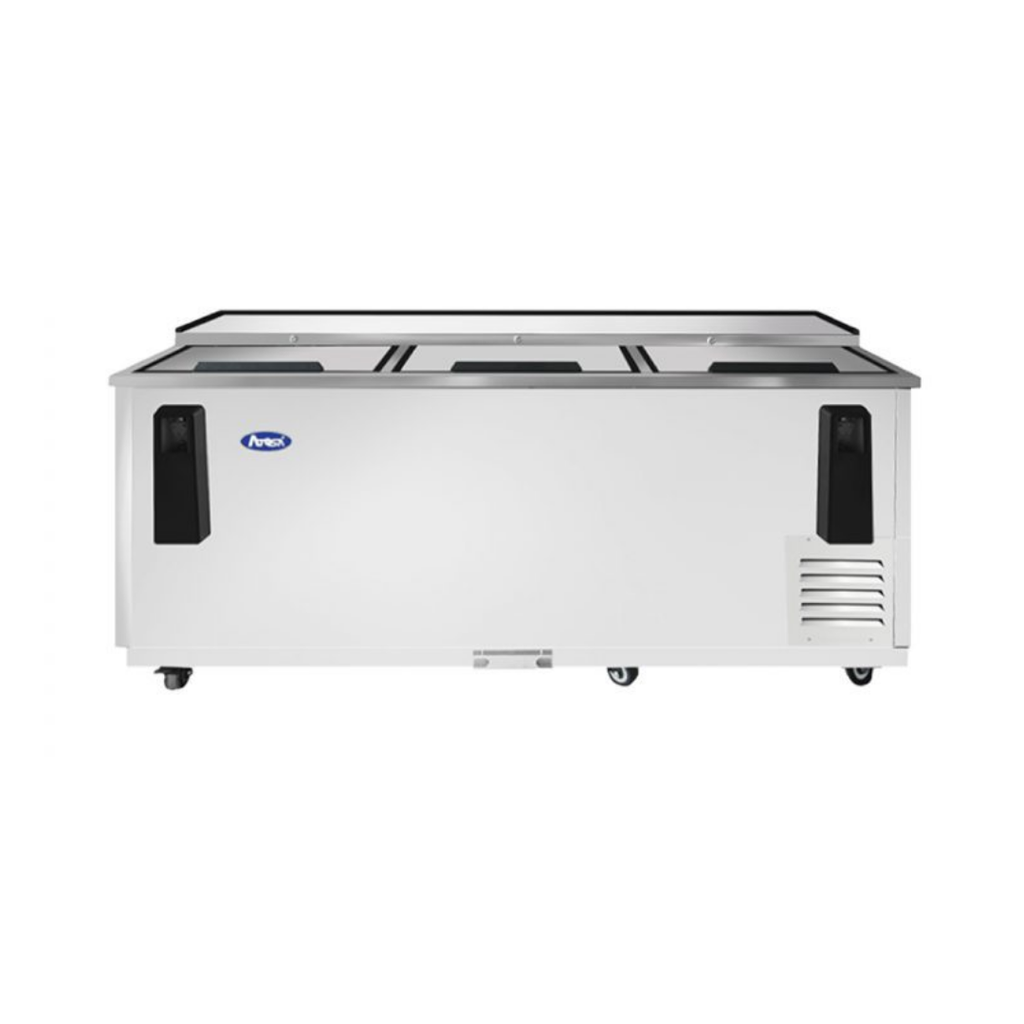 [102223] Enfriador de botellas horizontal, 21.2 pies³ MBC80GR ATOSA
