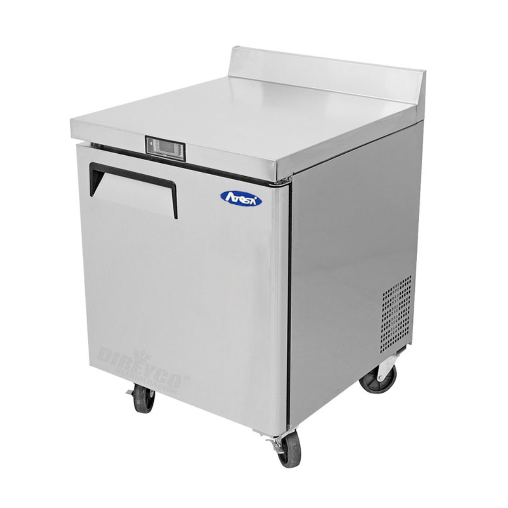 Mesa trabajo base refrig, 1 pt sólida: 0.7 m MGF8408GR ATOSA