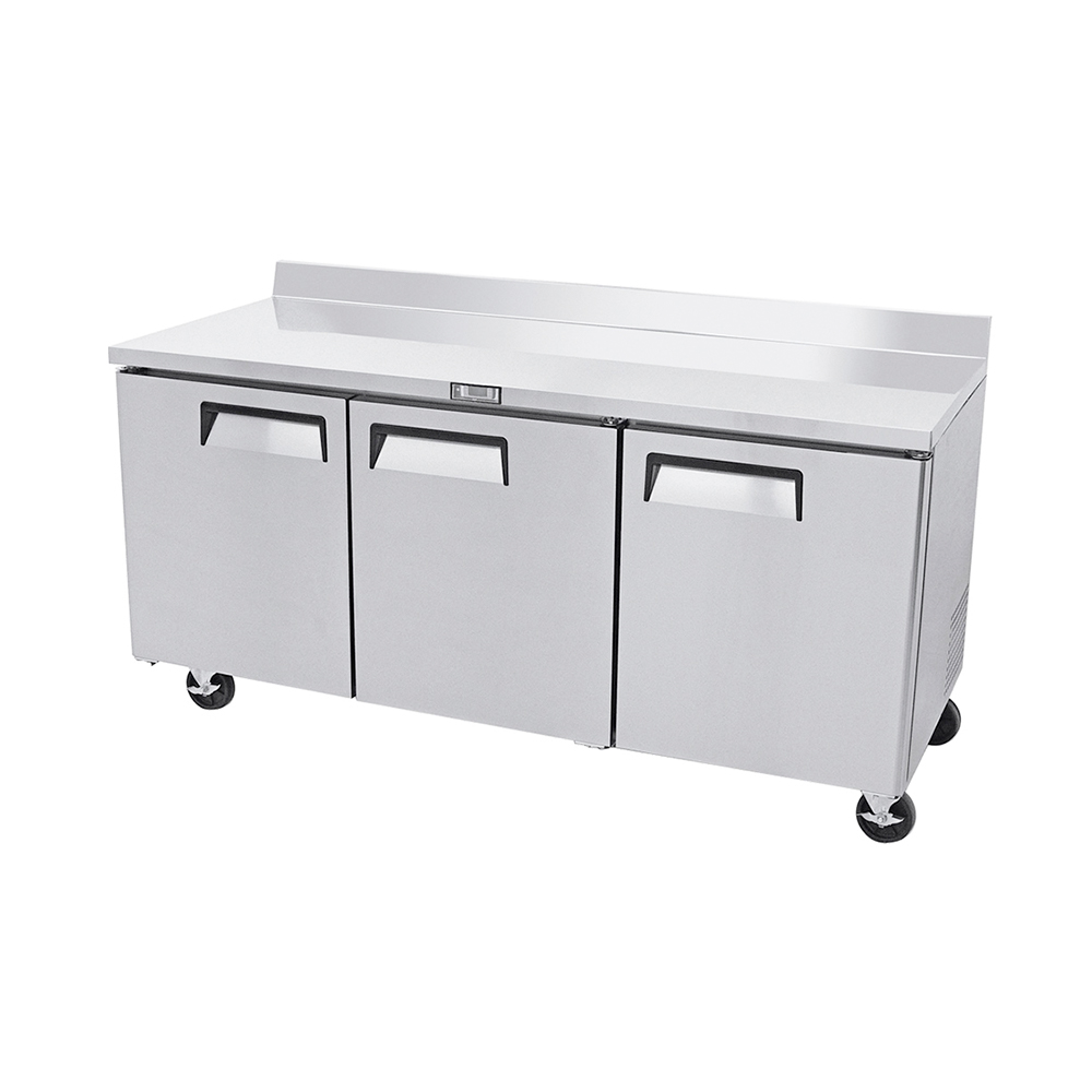 Mesa trabajo base ref, 3 pt sólidas: 1.8 m MGF8411GR ATOSA