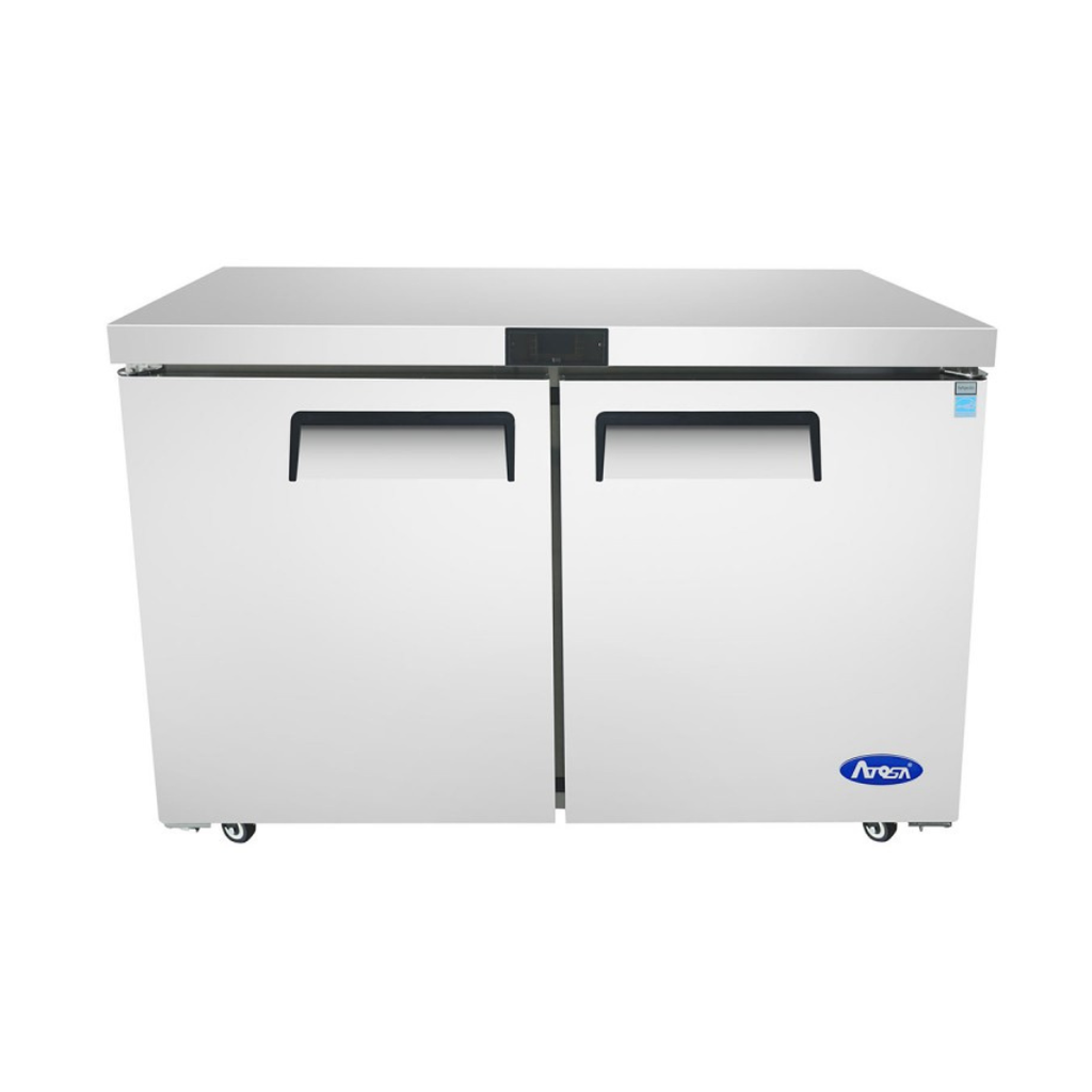 [102250] Mesa ref bajo barra, 2 pt sólidas: 1.2 m MGF8402GR ATOSA