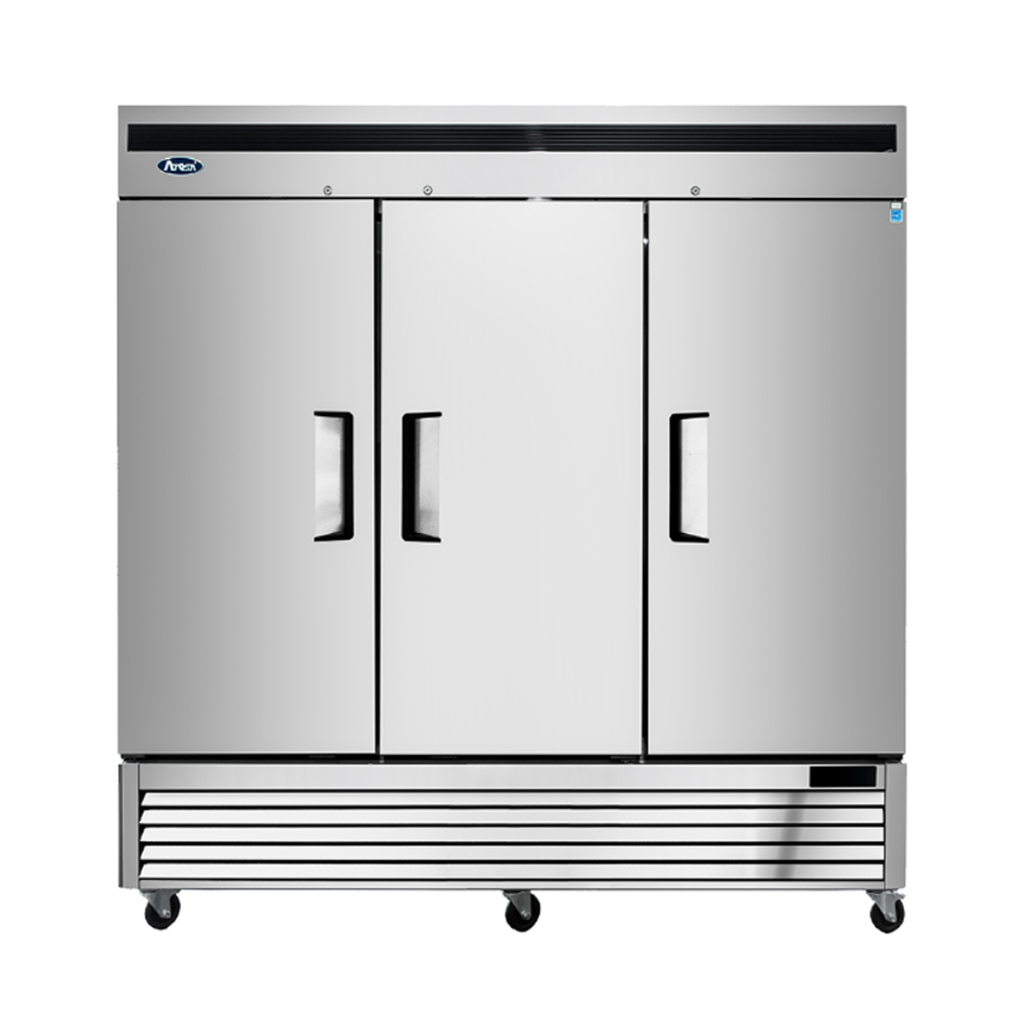[102276] Refrigerador vert, 3 pt solidas MBF8508GR ATOSA