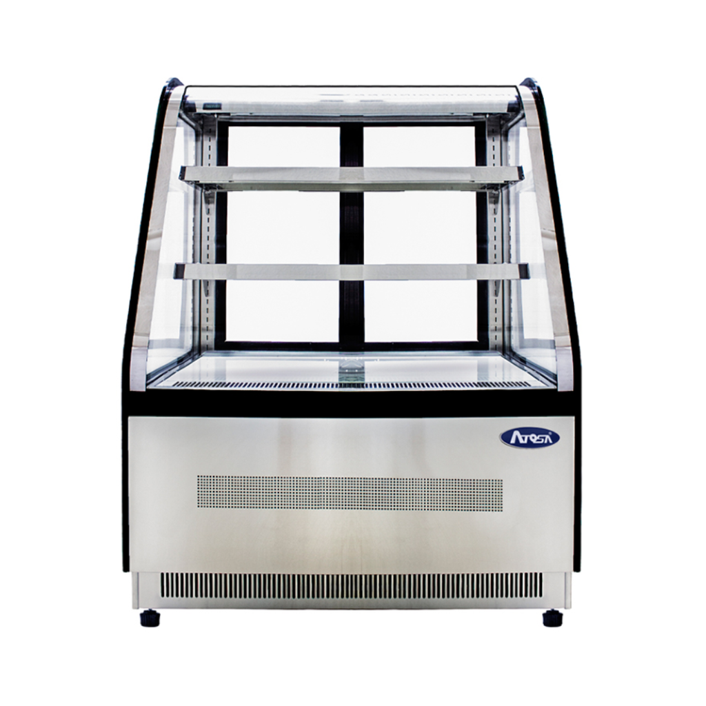 [102281] Vitrina refrigerada curva WDF097D ATOSA