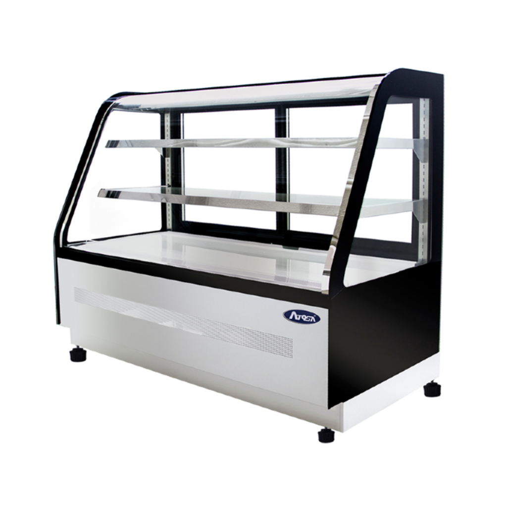 [102283] Vitrina refrigerada curva WDF157D ATOSA