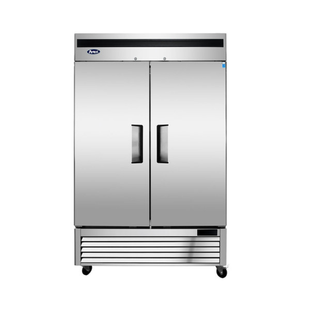 [102315] Congelador Acero Inox 2 Puertas Sólidas MBF8503GR ATOSA