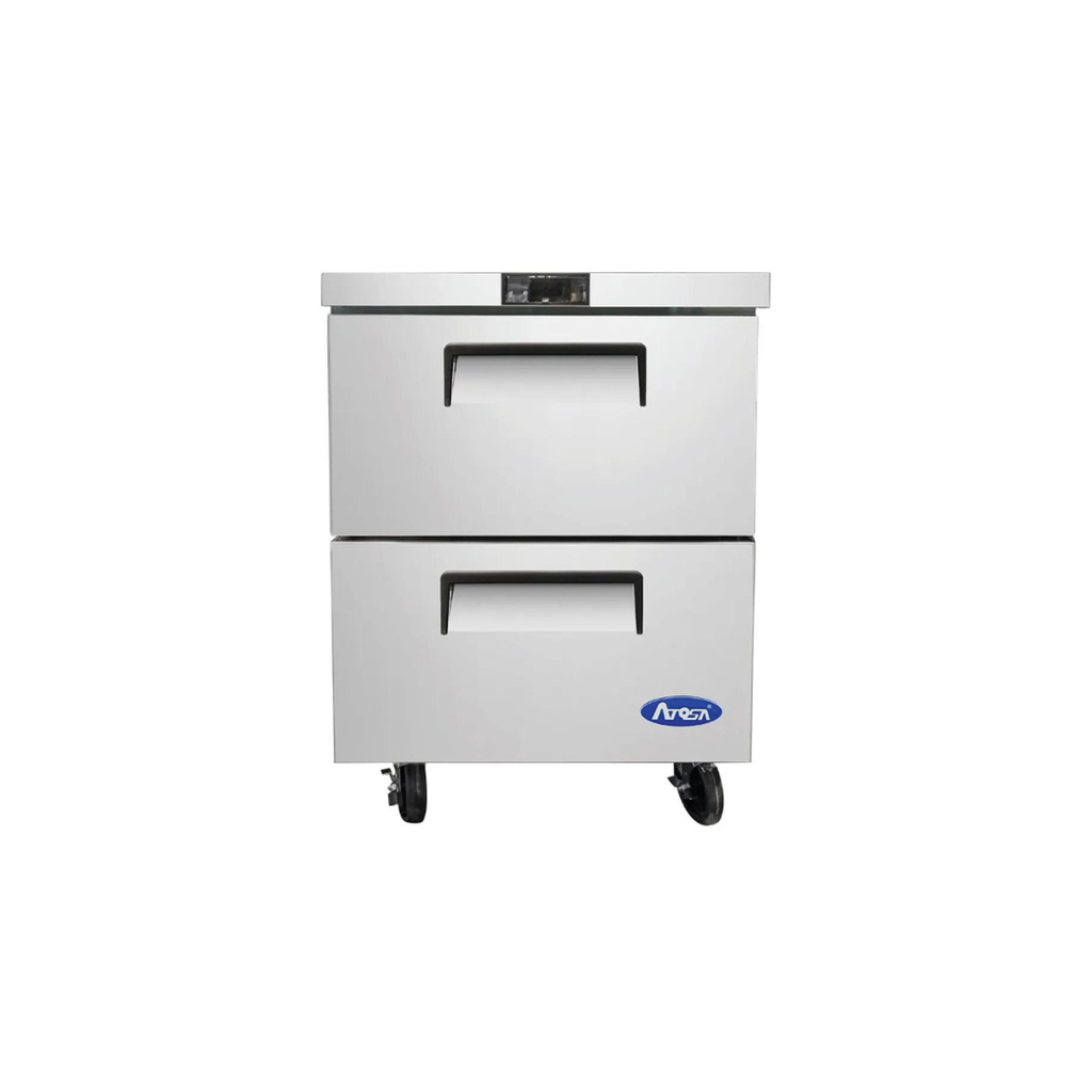 [102321] Mesa Bajo Cubiera Refrigerada 2 Cajones 27" MGF8415GR ATOSA