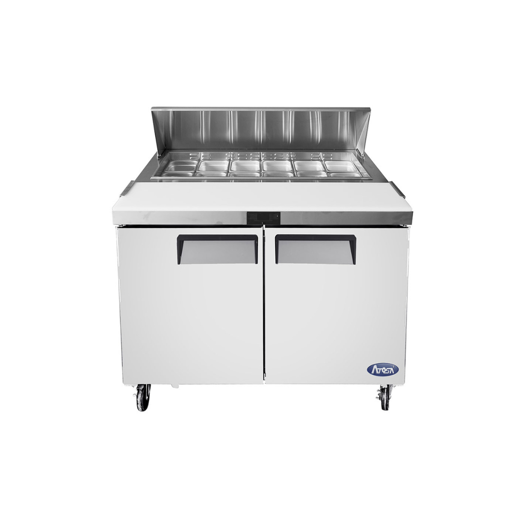 [102323] Mesa Refrigerada de Preparación 2 Puertas 36" MSF3610GR ATOSA
