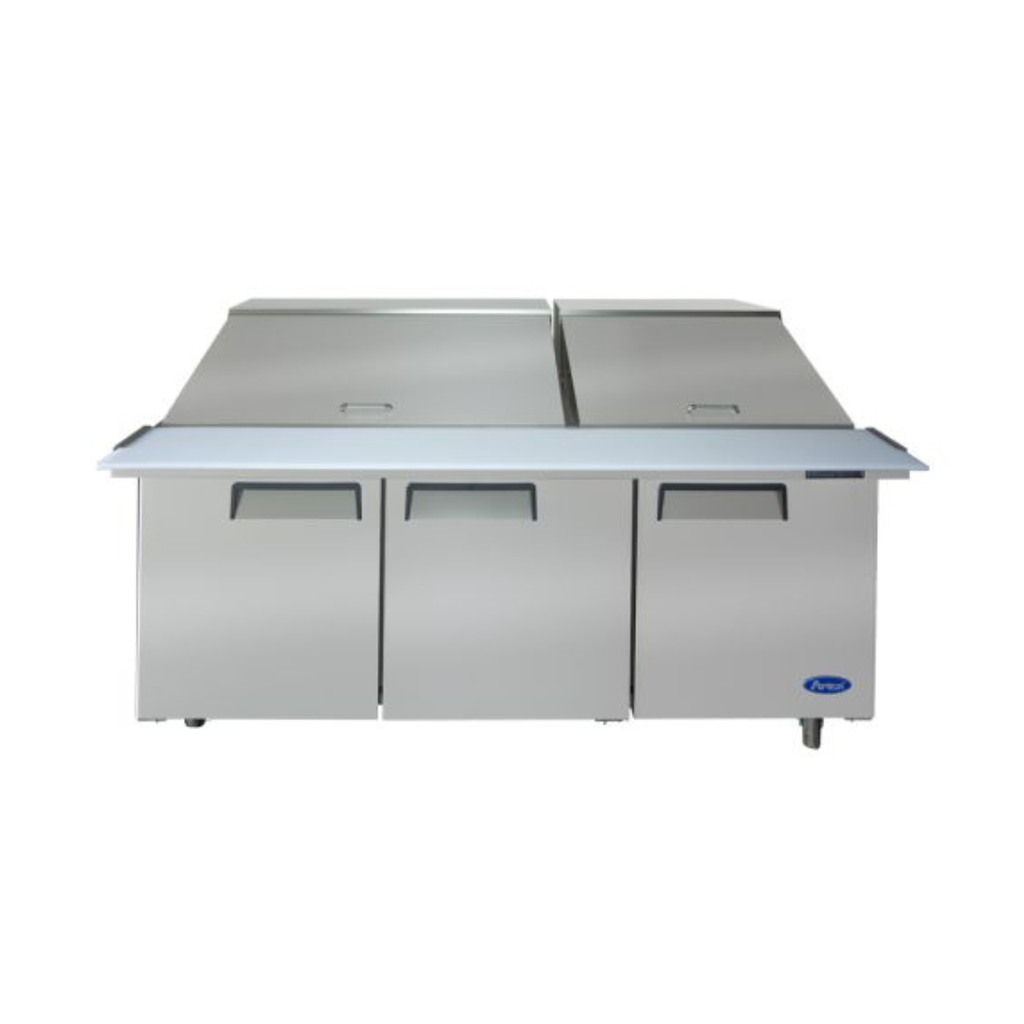 [102325] Mesa Refrigerada de Preparación 3 Puertas 72" MEGATOP MSF8308GR ATOSA