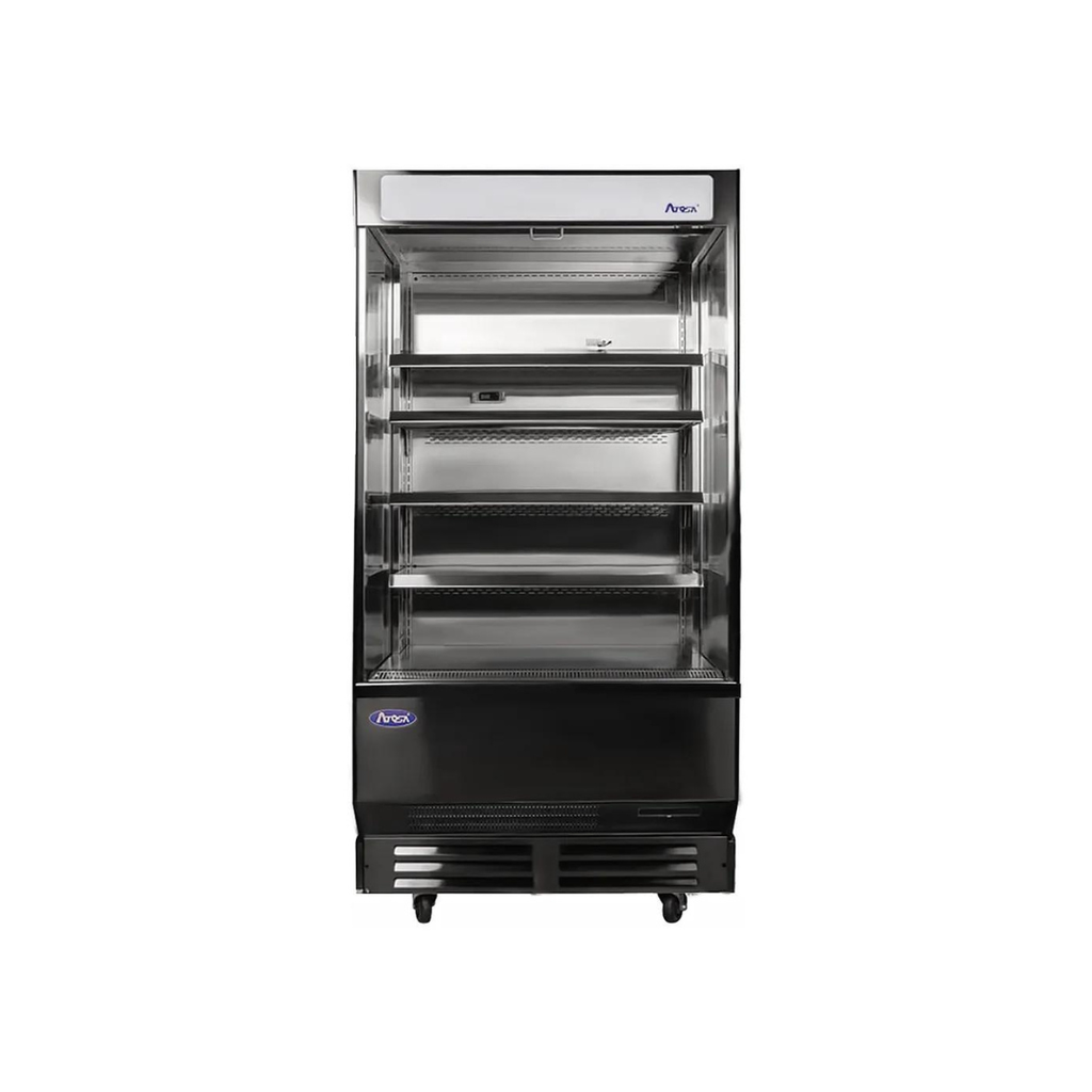 [102347] Vitrina Abierta Lamina Negra 100 cm AOM-40B ATOSA