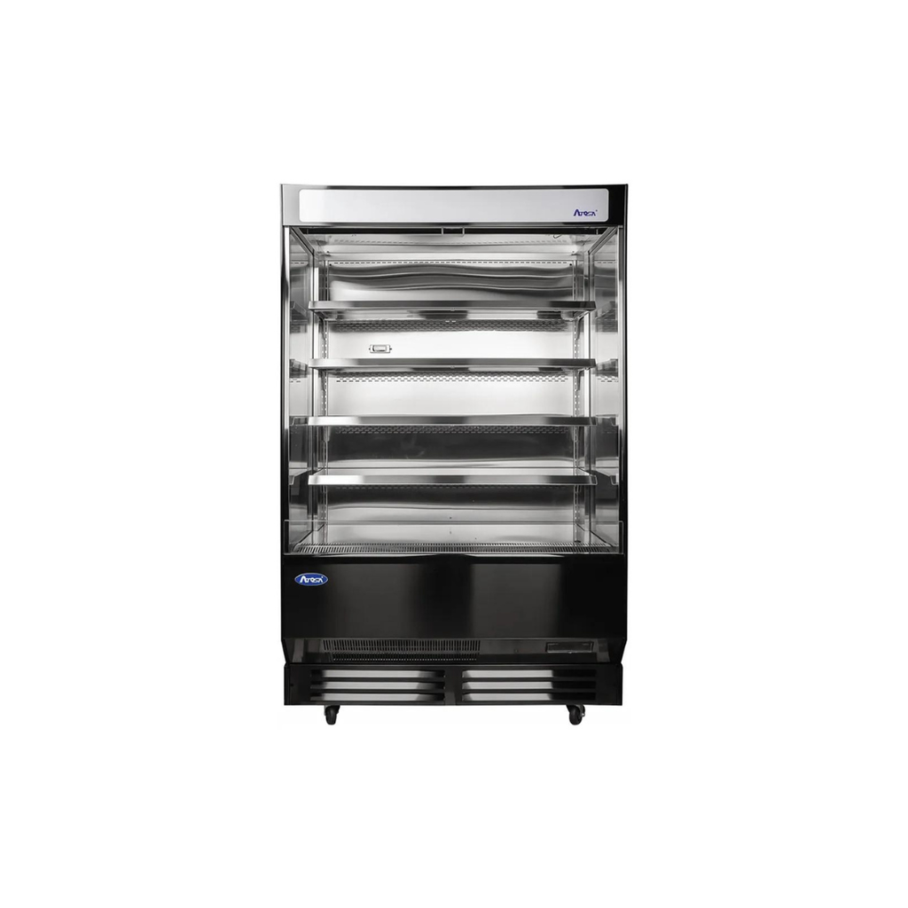 [102348] Vitrina Abierta Lamina Negra 130 cm AOM-50B ATOSA